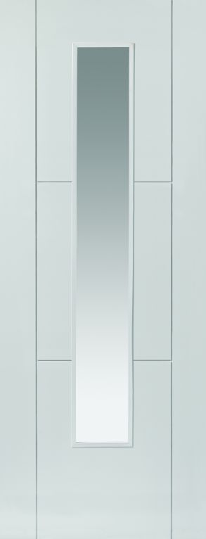 JB Kind Mistral White Glazed Internal Door - 838 x 1981 x 35mm
